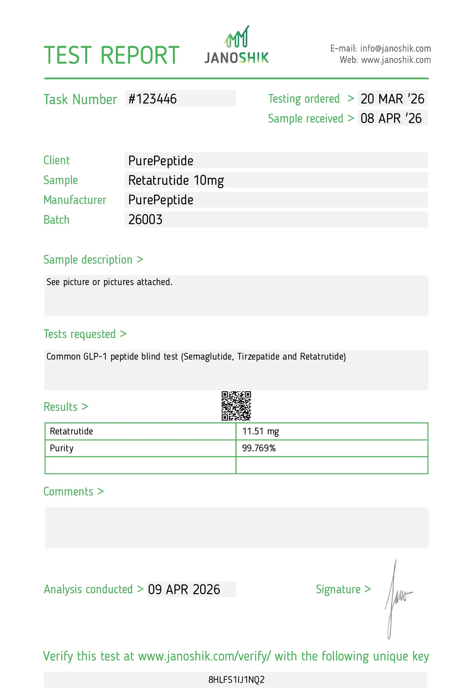 Ретатрутид (Retatrutide) 10mg